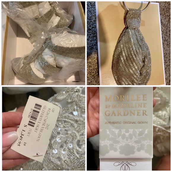 Wedding Dress "BRAND NEW!" With Accessories! - Picture 5 of 8